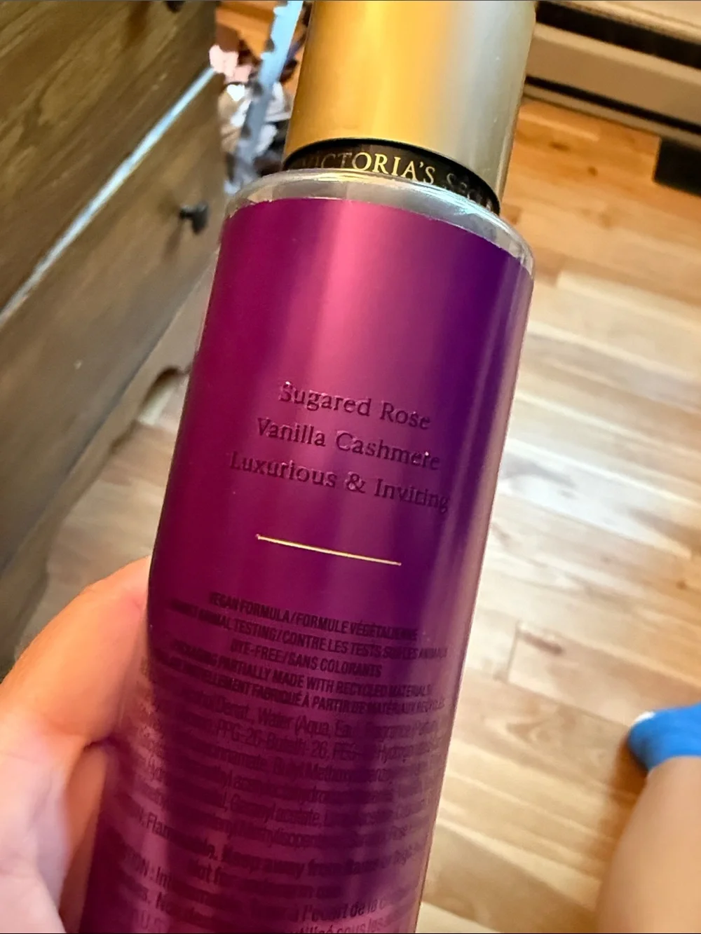 Body Mist or Fragrance Mist Bottle